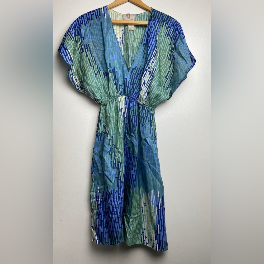 Vanitas of California Printed Silk Dress